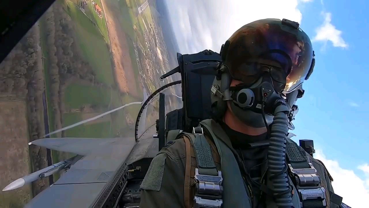 F-15C 鹰座舱 GoPro • 起飞/着陆 (2020)